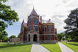 1890 Donley County Courthouse in Clarendon